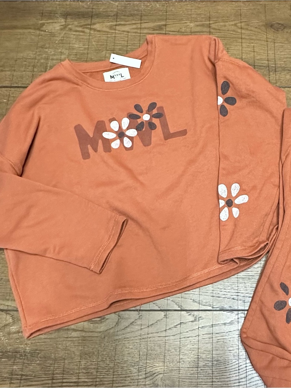 Madewell Burnt Orange Pullover Top